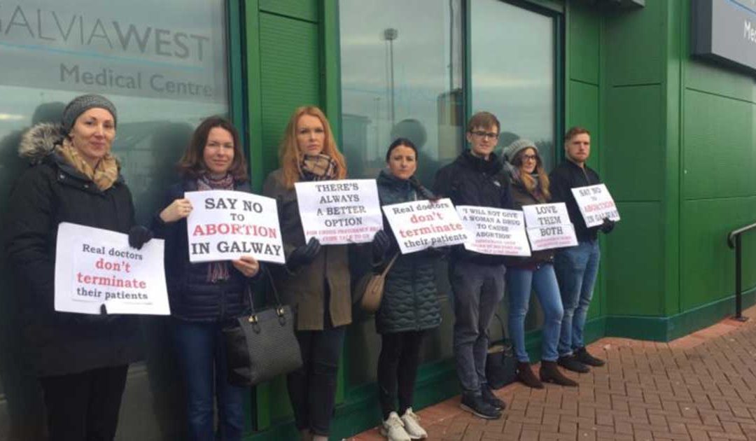 Laws banning protests outside abortion facilities are extremely rare