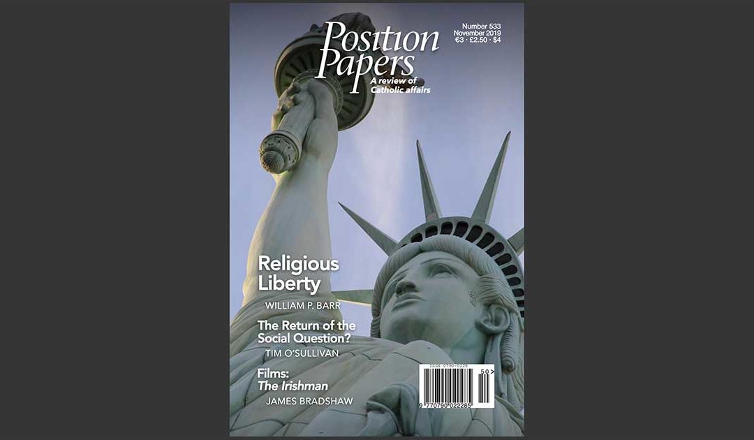 NEW ISSUE OF POSITION PAPERS: NOVEMBER 2019